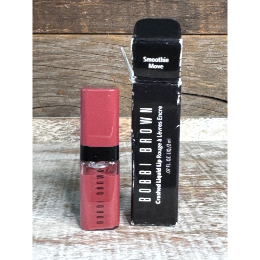 Bobbi Brown Crushed Liquid Lip Smoothie Move Mauve Travel Mini .07oz MSRP $14